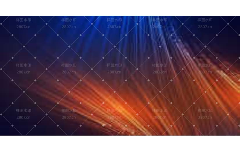 商务宣传科技光效大气射线线条背景