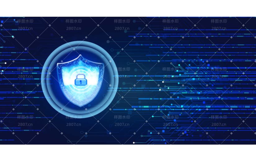 网络安全科技智能背景