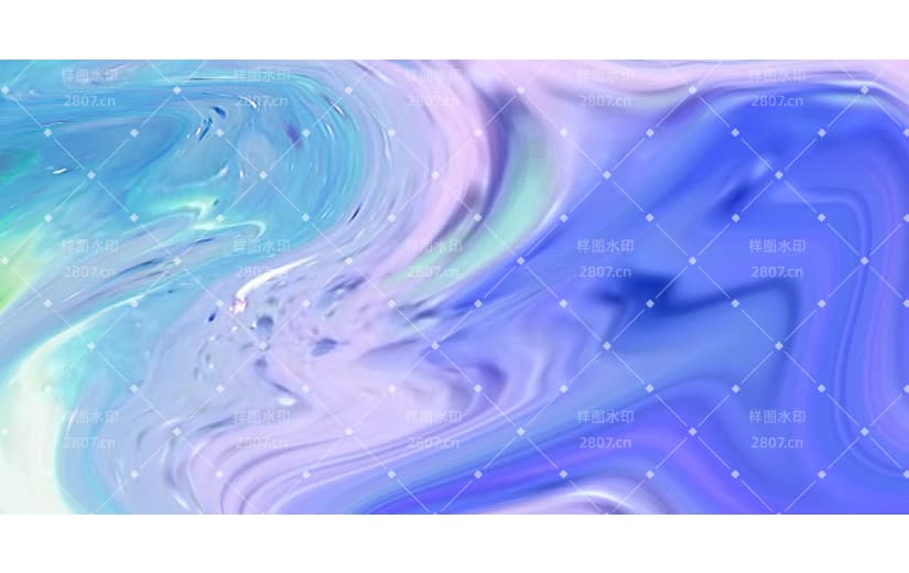酷炫炫彩渐变流体背景