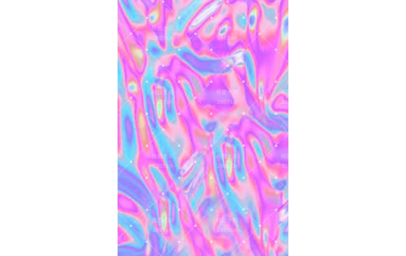 镭射全息渐变蓝紫色图形背景