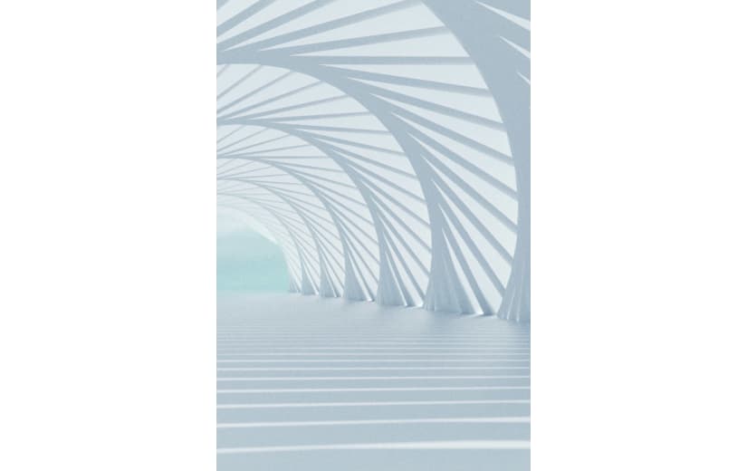 白色建筑空间纹理背景