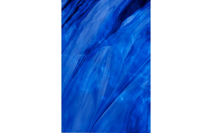 蓝色墨染质感笔刷背景