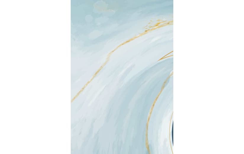 天蓝色流体中国风鎏金背景