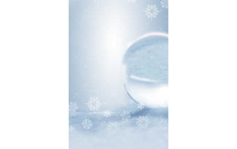 雪花冬天水滴霜降节气背景