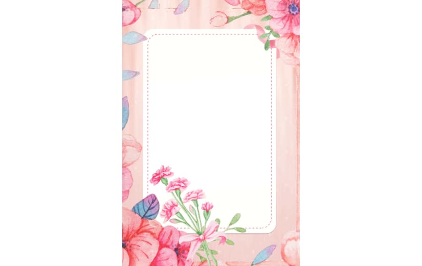 粉色温馨感恩节节日背景