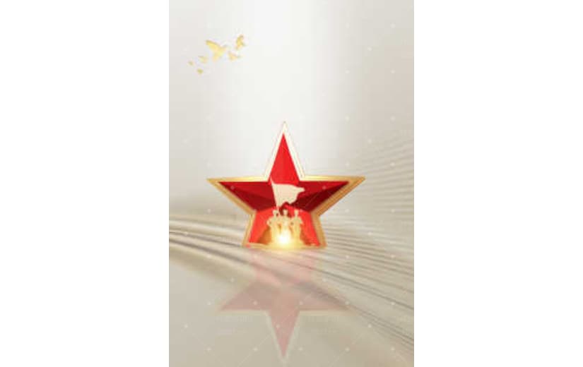 建军节党政宣传文艺风格背景