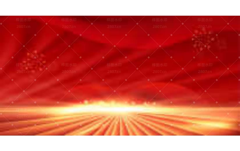 红色党建光效大气纹理背景