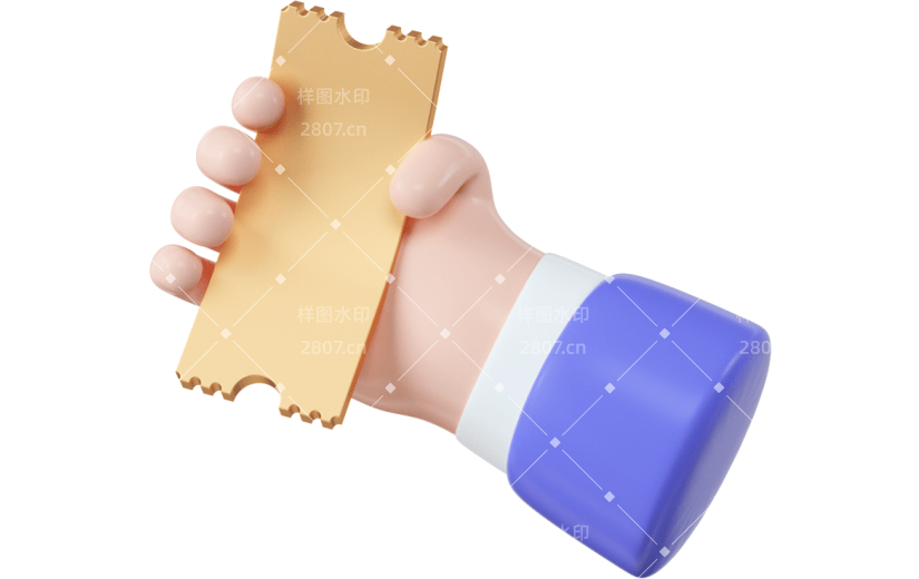 创意3d立体创意手势元素