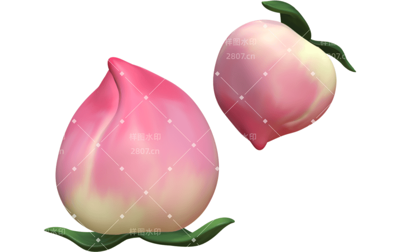 3D立体水蜜桃