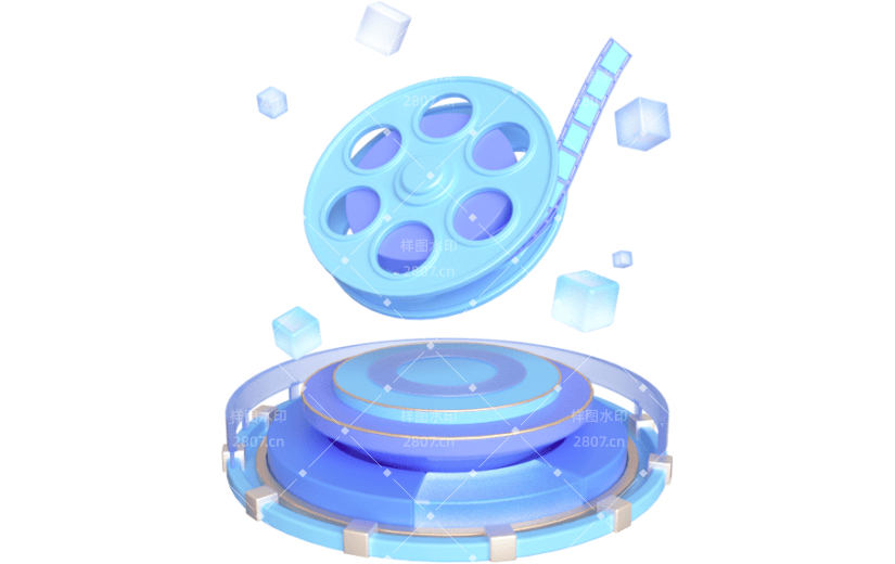 元素卡通3D娱乐元素