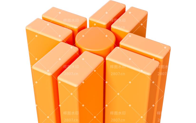 3D元素商业立体标