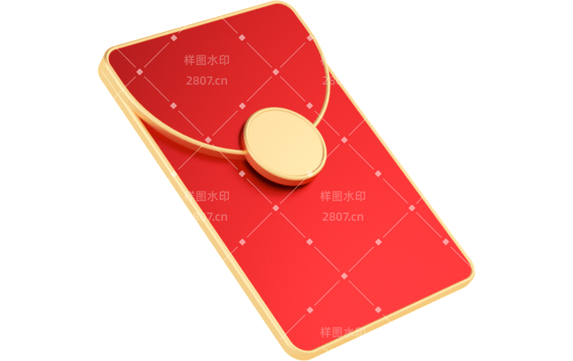 创意3d立体创意红包元素