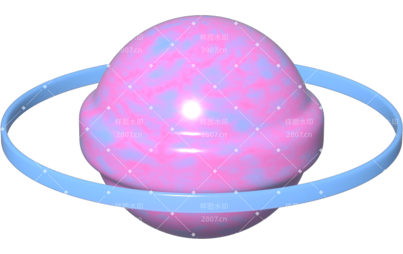 元素3D电商装饰物创意球体