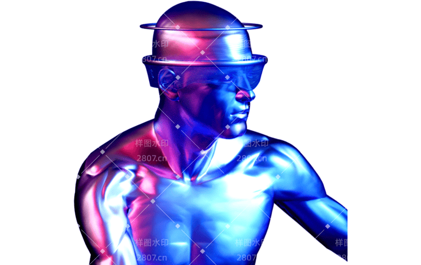 创意3d立体创意科技感元素