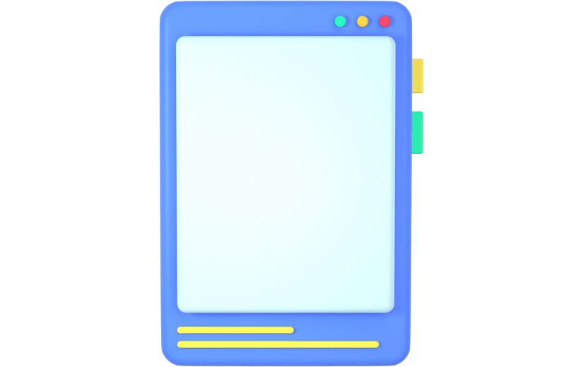 3d创意蓝色文本框