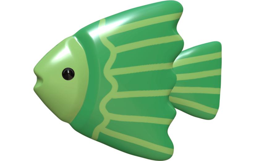 3D立体海鱼