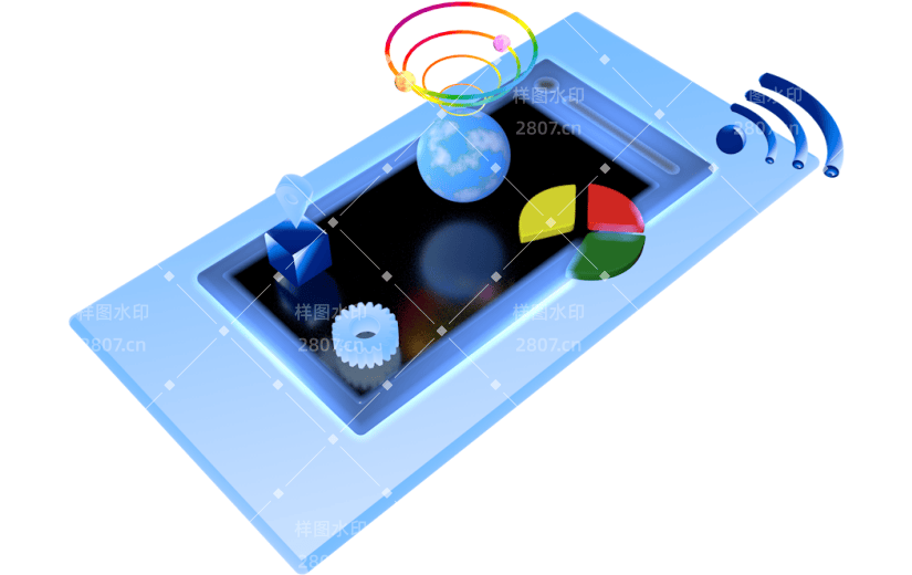 元素 3D科技元素