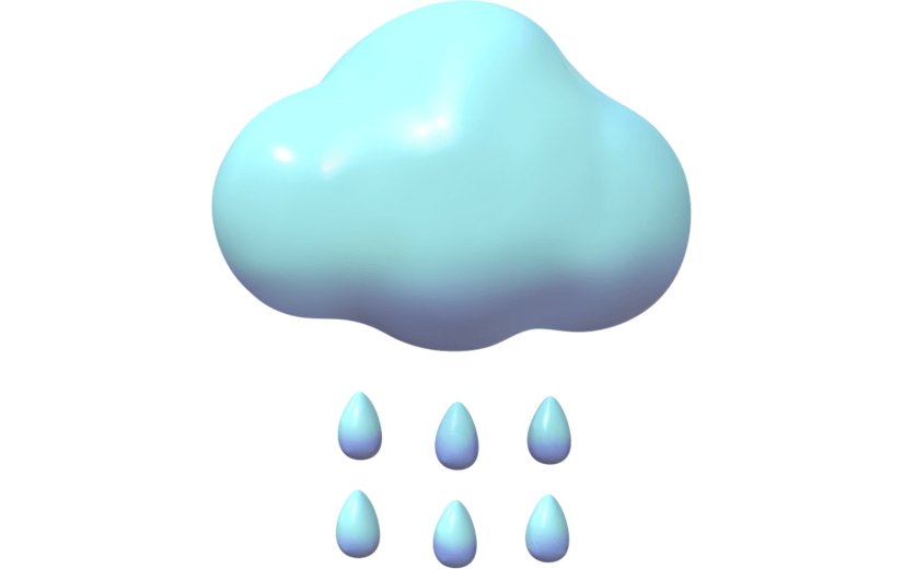 3D立体天气预报下雨