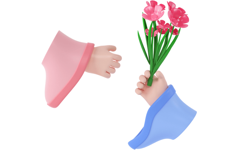 创意3d立体创意七夕元素