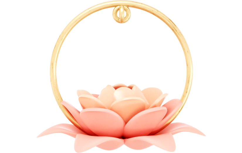 元素3D 莲花灯