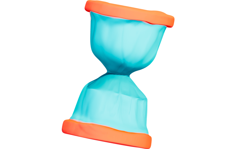 趣味粘土风沙漏3D元素