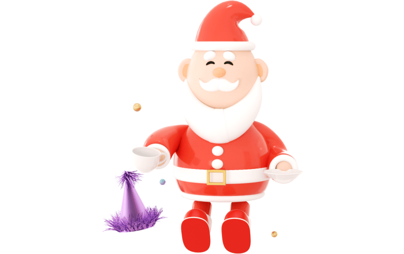 元素3D 圣诞老人