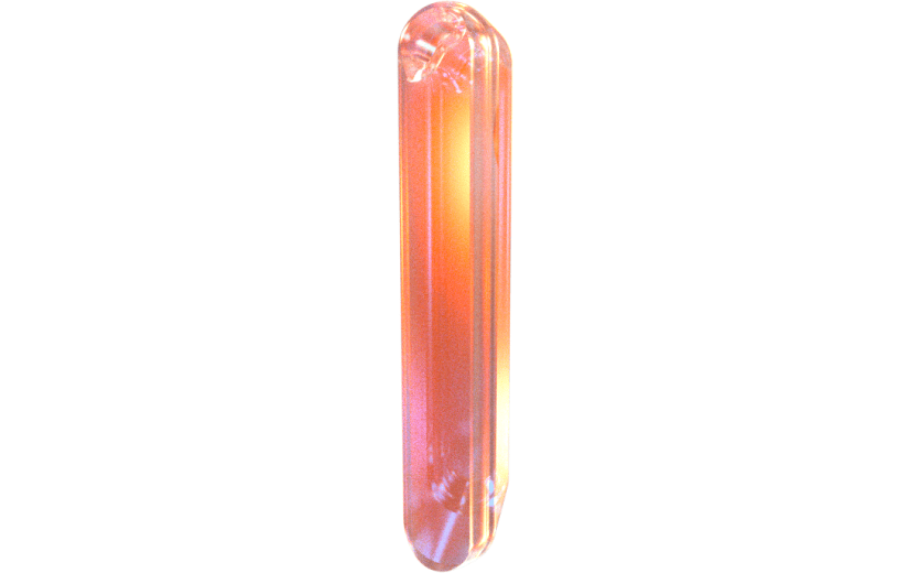 元素3D质感字母I