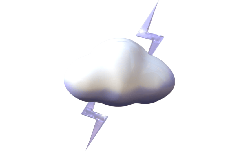 3D立体天气预报闪电