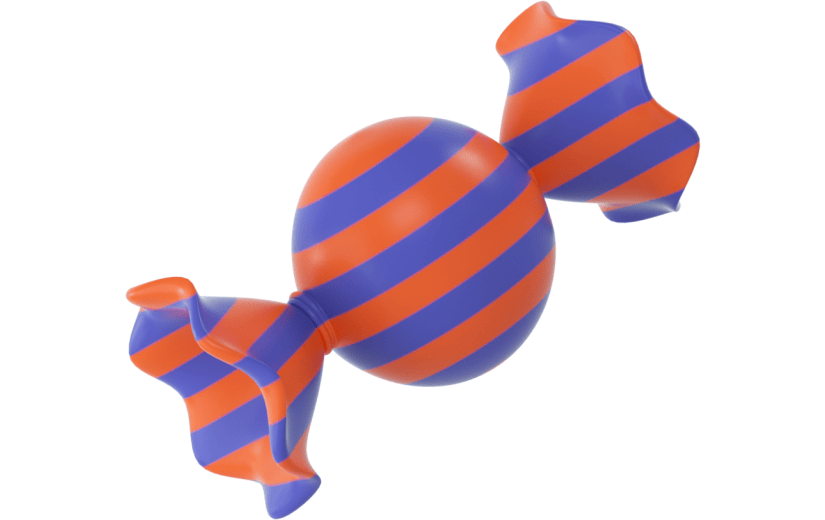 创意3d立体创意糖果元素