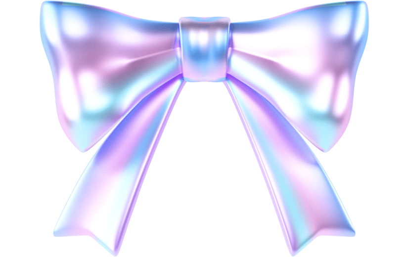 创意3d立体创意蝴蝶结元素