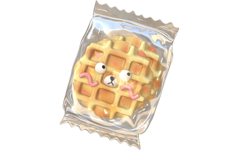 3D立体华夫饼