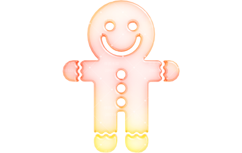 元素卡通3D圣诞节元素