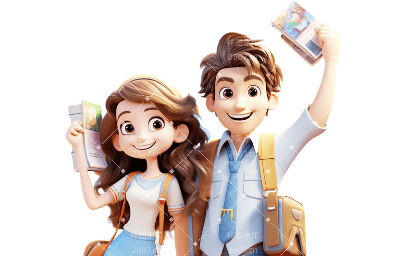 美术班暑假报名全屏海报