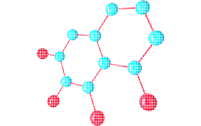 元素卡通3D化学分子
