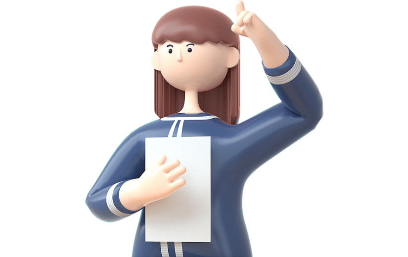C4D老师讲课手持文件手势3D元素