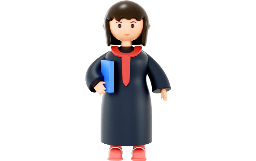 元素3D 律师 法律 女律师 人物