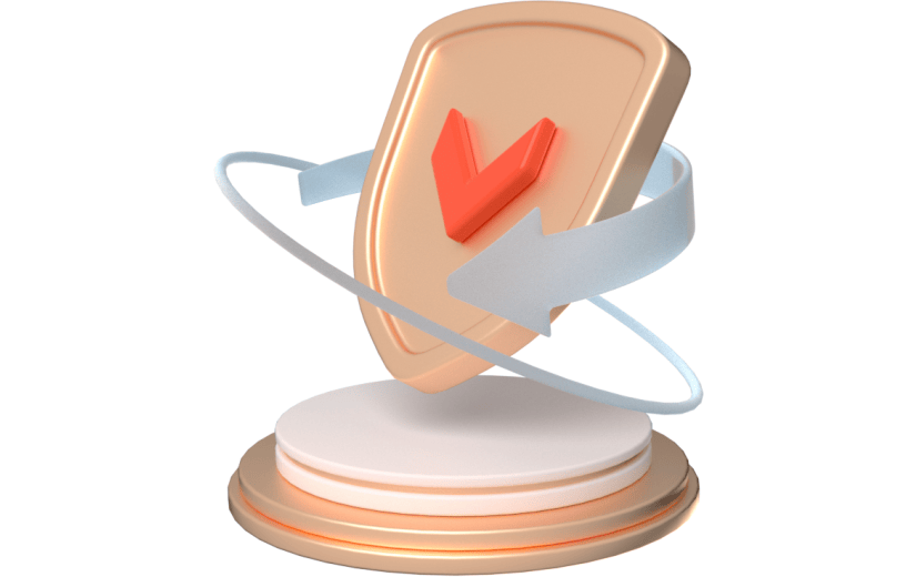 元素卡通3D盾牌