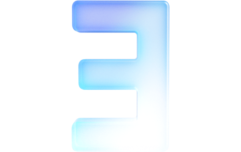 元素卡通3D倒计时数字