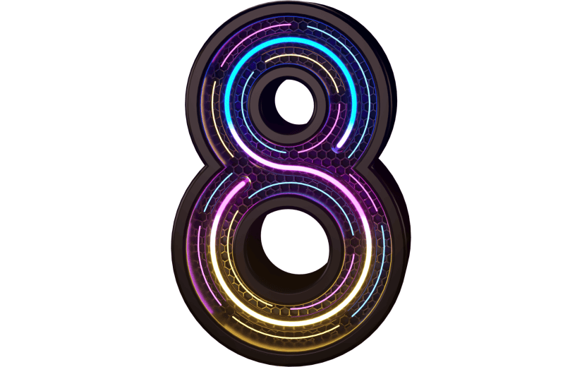 3d创意倒计时质感炫酷数字