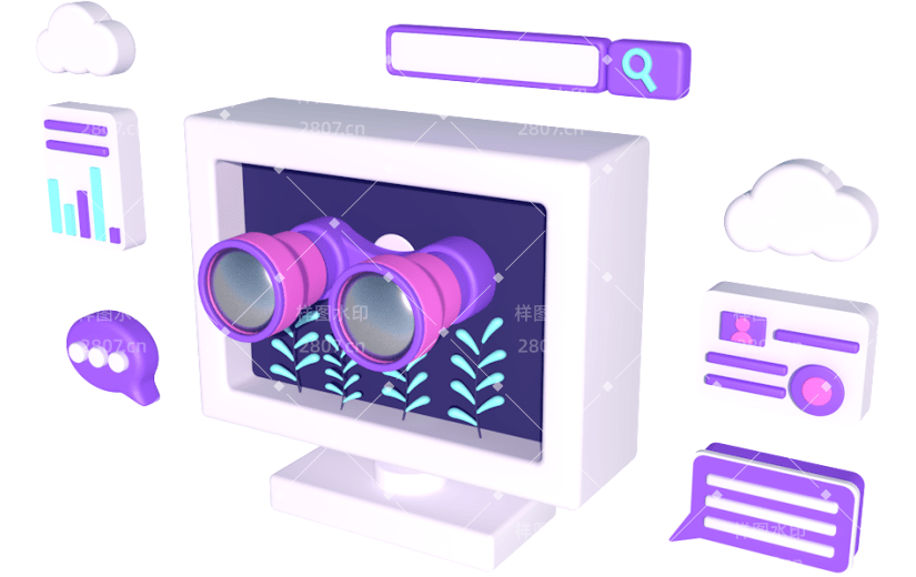 元素卡通3D创意网站