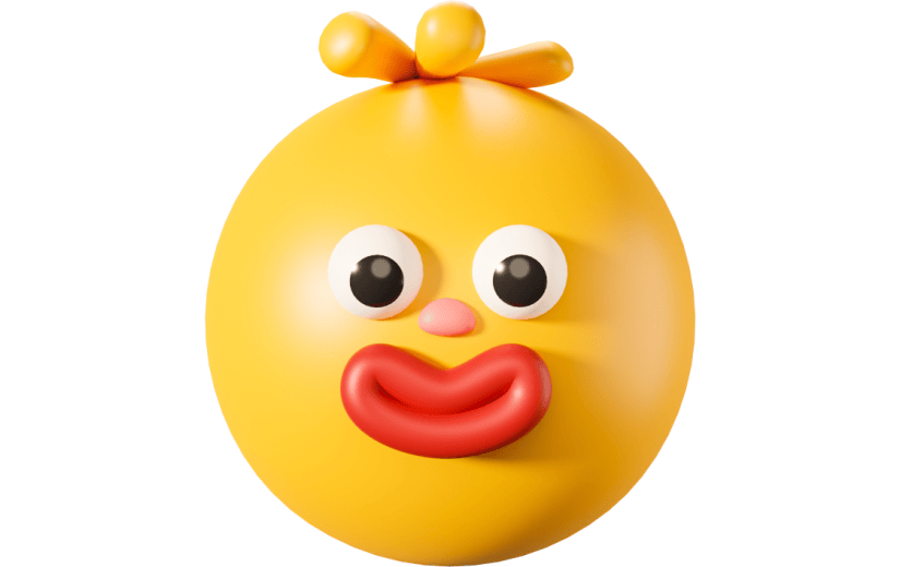 元素3D卡通搞怪表情