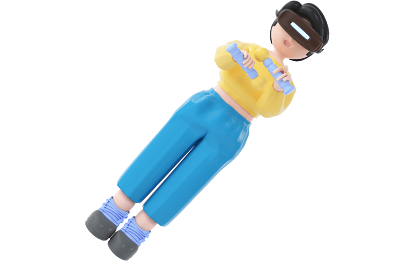 创意3d立体创意人物元素