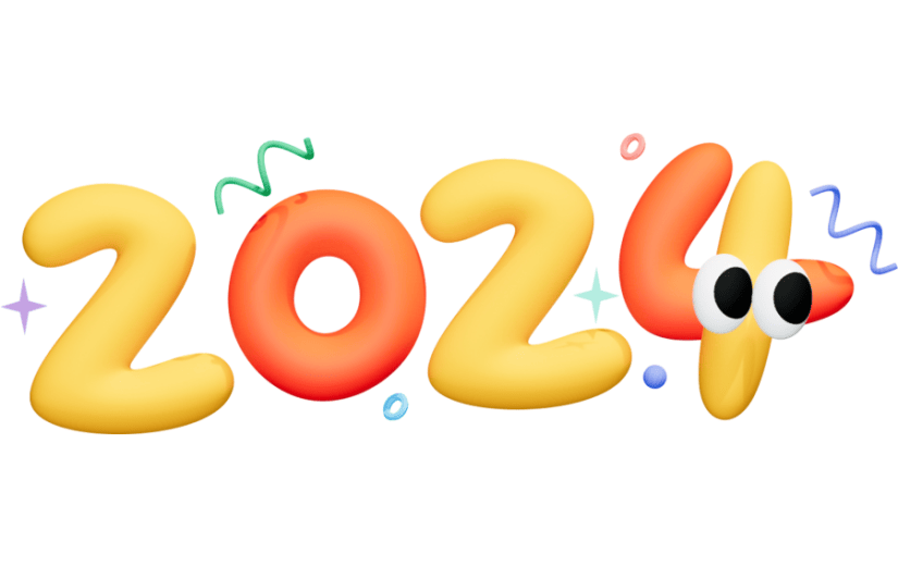 趣味2024谐音梗3D元素