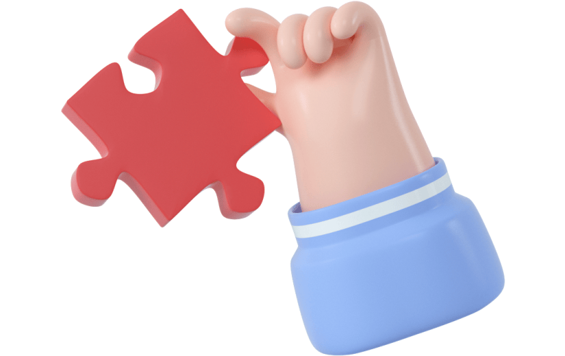 创意3d立体创意手势元素