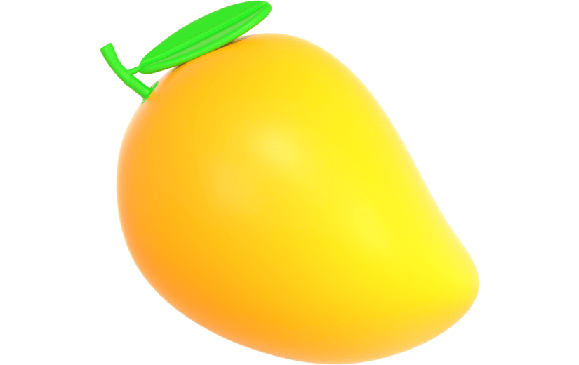 3d创意卡通芒果