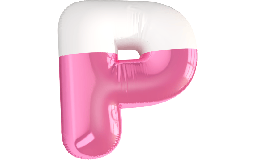 元素卡通3D质感字母