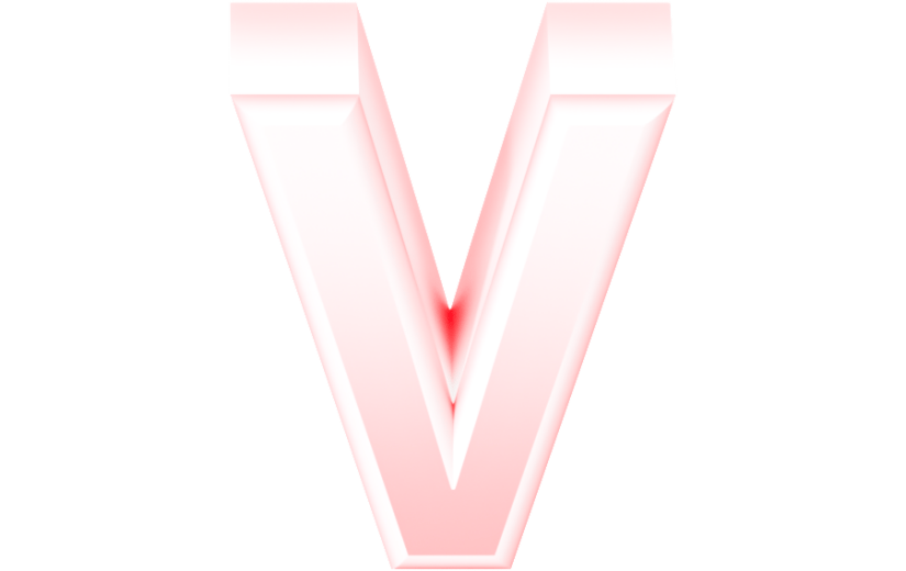 元素3D立体艺术字V