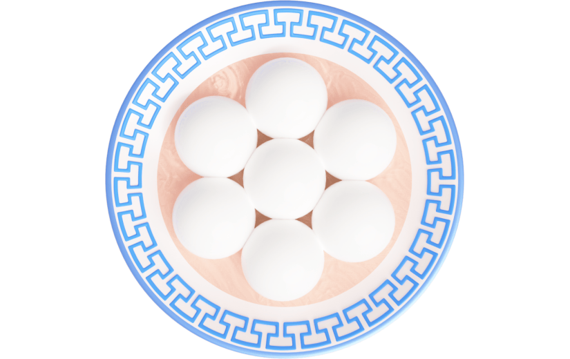 元素卡通3D汤圆
