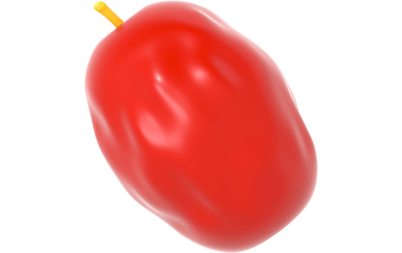 3d创意卡通大枣