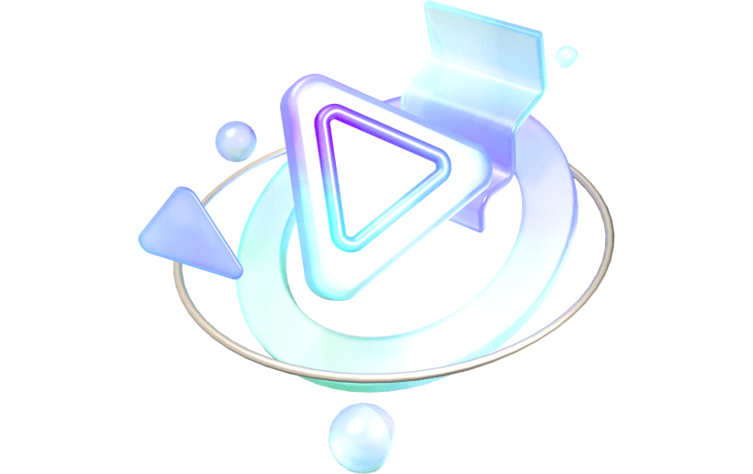 元素卡通3D磨砂元素